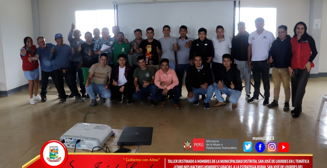 Estrategia rural San José de Lourdes del programa nacional Aurora del Ministerio de la Mujer y Poblaciones Vulnerables - MIMP 