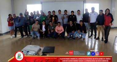 Estrategia rural San José de Lourdes del programa nacional Aurora del Ministerio de la Mujer y Poblaciones Vulnerables - MIMP 